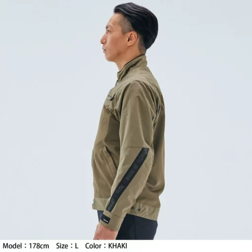 RS Taichi Torque Air Khaki Jacket 4