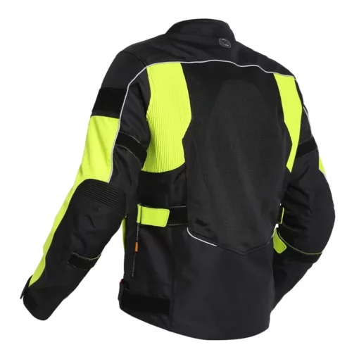 Royal Enfield Explorer V4 Neon Green Riding Jacket 2