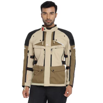 Royal Enfield Nirvik H2O Brown Riding Jacket 1