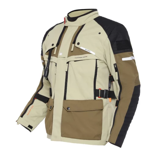 Royal Enfield Nirvik H2O Brown Riding Jacket 17