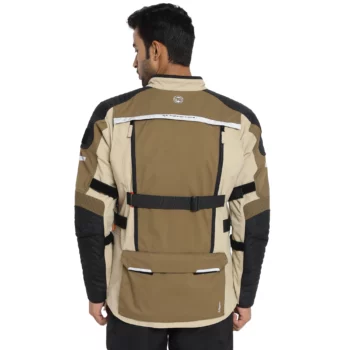 Royal Enfield Nirvik H2O Brown Riding Jacket 2