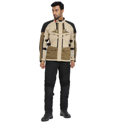 Royal Enfield Nirvik H2O Brown Riding Jacket 5