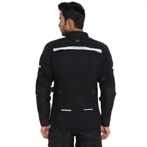 Royal Enfield Nirvik V2 Black Riding Jacket 2