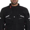 Royal Enfield Nirvik V2 Black Riding Jacket 4
