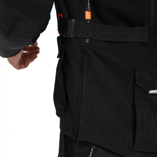 Royal Enfield Nirvik V2 Black Riding Jacket 6