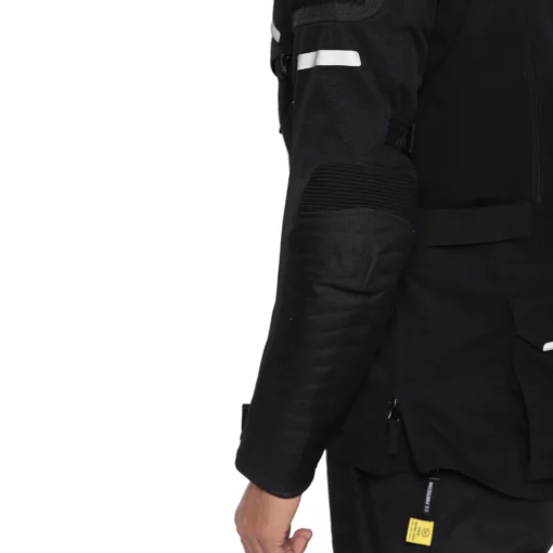 Royal Enfield Nirvik V2 Black Riding Jacket 9
