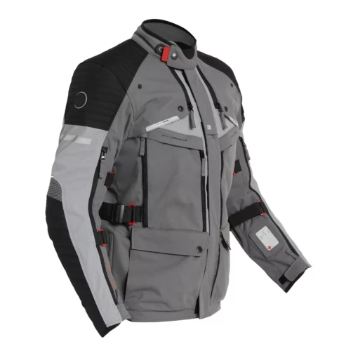 Royal Enfield Nirvik V2 Charcoal Grey Riding Jacket 16