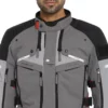 Royal Enfield Nirvik V2 Charcoal Grey Riding Jacket 4