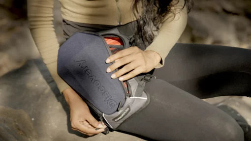 Carbonado Turtle X Discovery Edition Blue Thigh Bag 9
