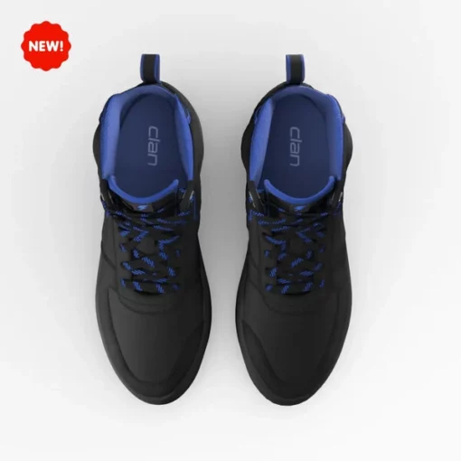 Clan One Blue Waterproof Motorcycle Riding Sneaker 2