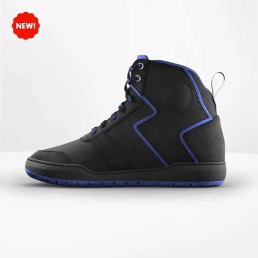 Clan One Blue Waterproof Motorcycle Riding Sneaker 3
