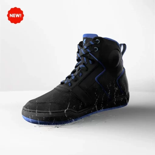Clan One Blue Waterproof Motorcycle Riding Sneaker 4