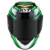 KYT NZ Race Carbon Stride Green Fluo Helmet 2