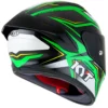 KYT NZ Race Carbon Stride Green Fluo Helmet 3
