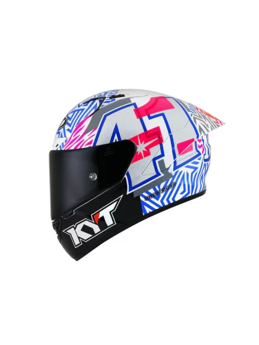 KYT NZ Race Espargaro Replica 2022 With Sponsor Helmet 1