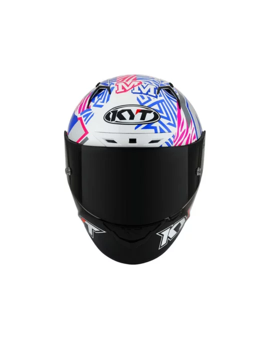 KYT NZ Race Espargaro Replica 2022 With Sponsor Helmet 2