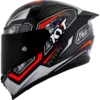KYT STRIKER SV #01 BLACKRED HELMET 1