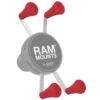 RAM Mounts X Grip Red Rubber Cap 4 Pack 3