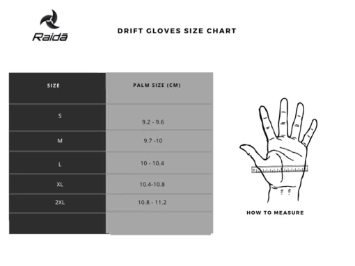 Raida Drift Red Gloves 6