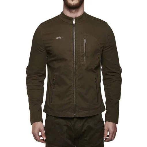 Royal Enfield Tank Men's Olive Jacket 1