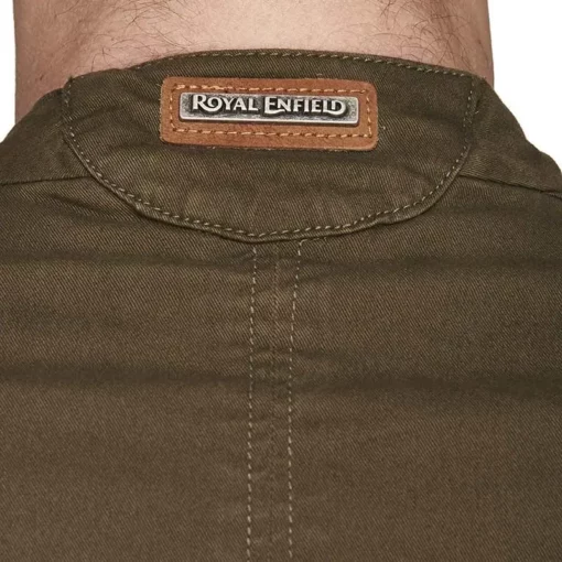 Royal Enfield Tank Mens Olive Jacket 5