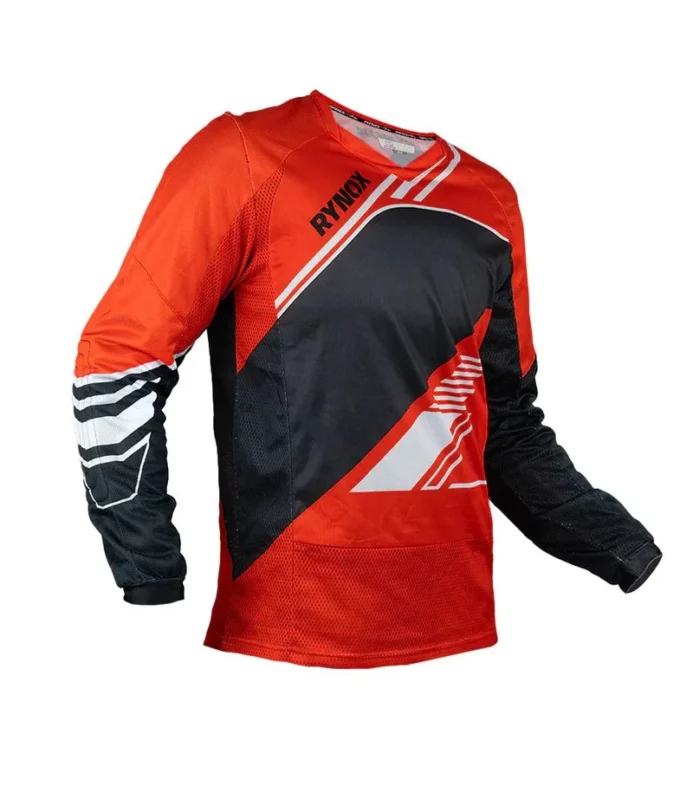 Rynox Raid Frontier Pro Offroad Black Red Jersey 1