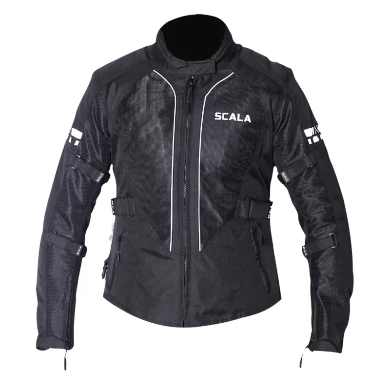 Scala Akira Ladies Black Riding Jacket 1