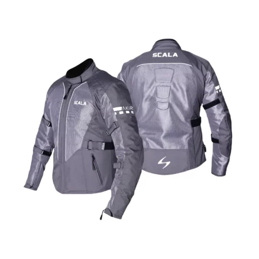 Scala Akira Ladies Grey Riding Jacket 8