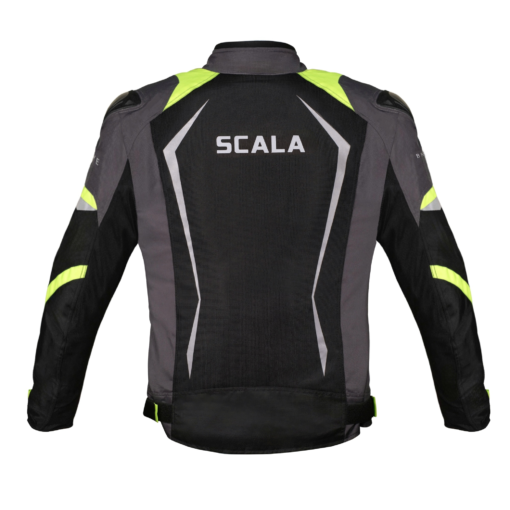 Scala Brave Black Neon Riding Jacket 1
