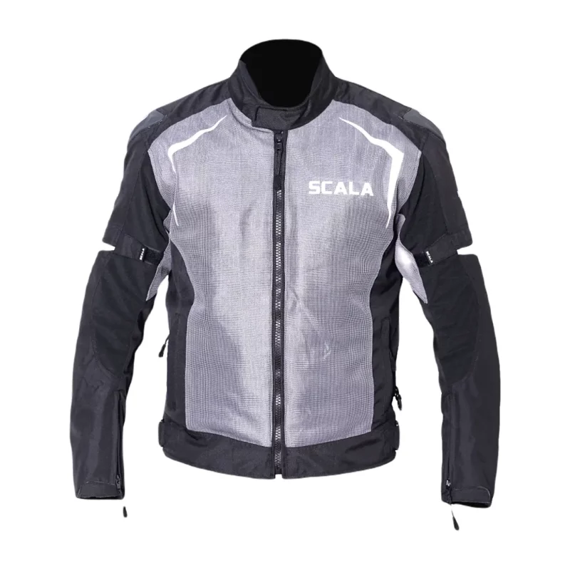 Scala Marvel V2 Black Grey Riding Jacket 1