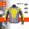 Scala Marvel V2 Black Grey Riding Jacket 5