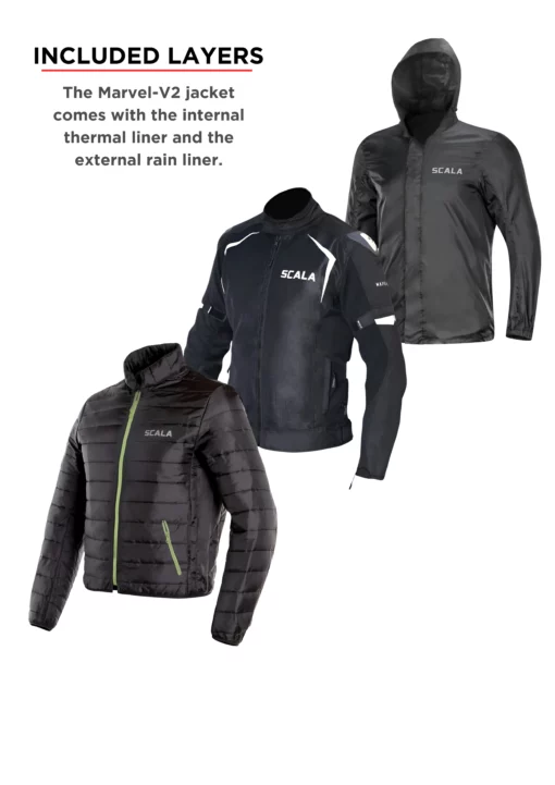 Scala MarvelV2 Black Riding Jacket 1