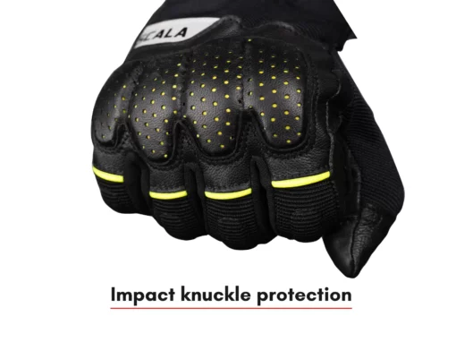 Scala Speed 2 Black Hi Wiz Riding Gloves 2