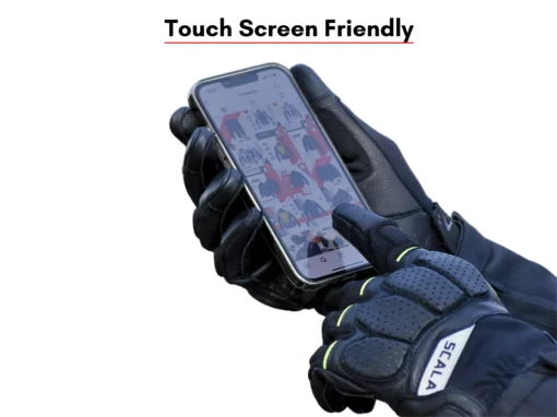 Scala Speed 2 Black Hi Wiz Riding Gloves 3