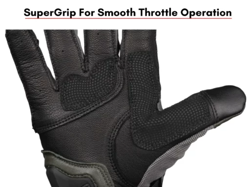 Scala Speed 2 Black Hi Wiz Riding Gloves 6