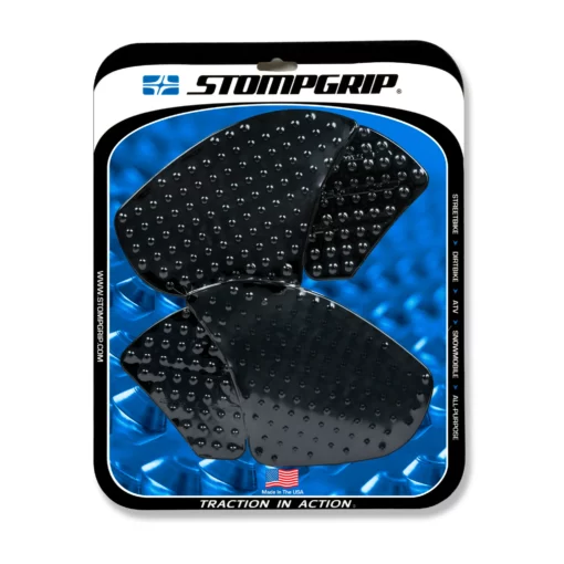 StomGrips Volcano Black Side Tank Grip for Ducati Panigale V4, V4S, V4R ,Ducati Streetfighter V4, V4S 2 1