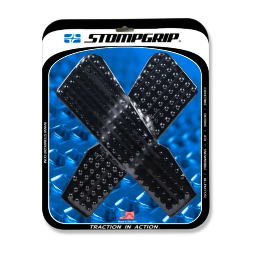 StompGrip Volcano Black Side Tank Grip for BMW F750 F850GS (2019 23) 1
