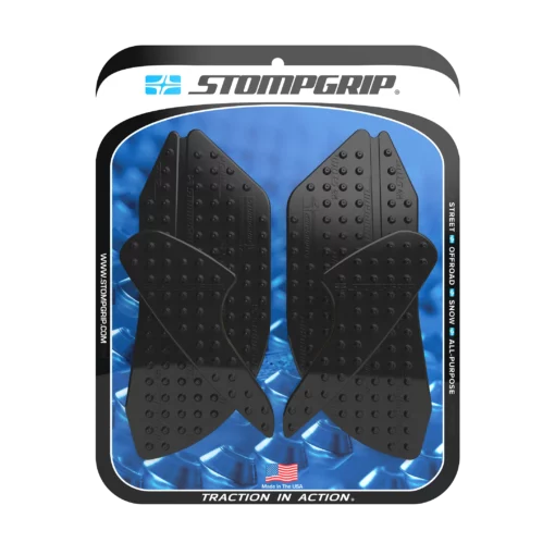 StompGrip Volcano Black Side Tank Grip for Ducati Panigale 899 Ducati Panigale 959 Ducati Panigale 1199 Ducati Panigale 1299 (2012 24) 1
