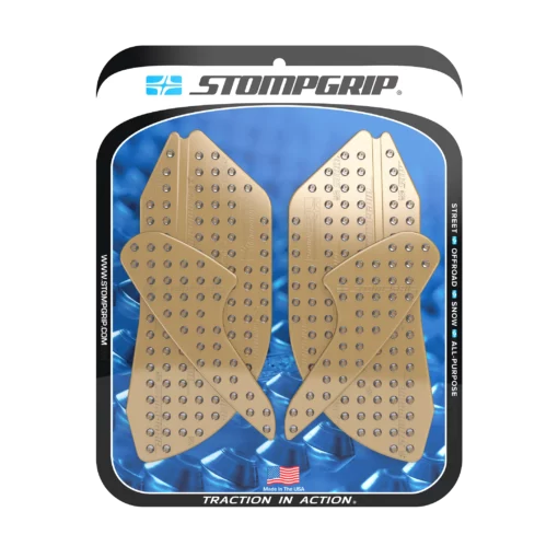 StompGrip Volcano Clear Side Tank Grip for Ducati Panigale 899 Ducati Panigale 959 Ducati Panigale 1199 Ducati Panigale 1299 (2012 24) 1