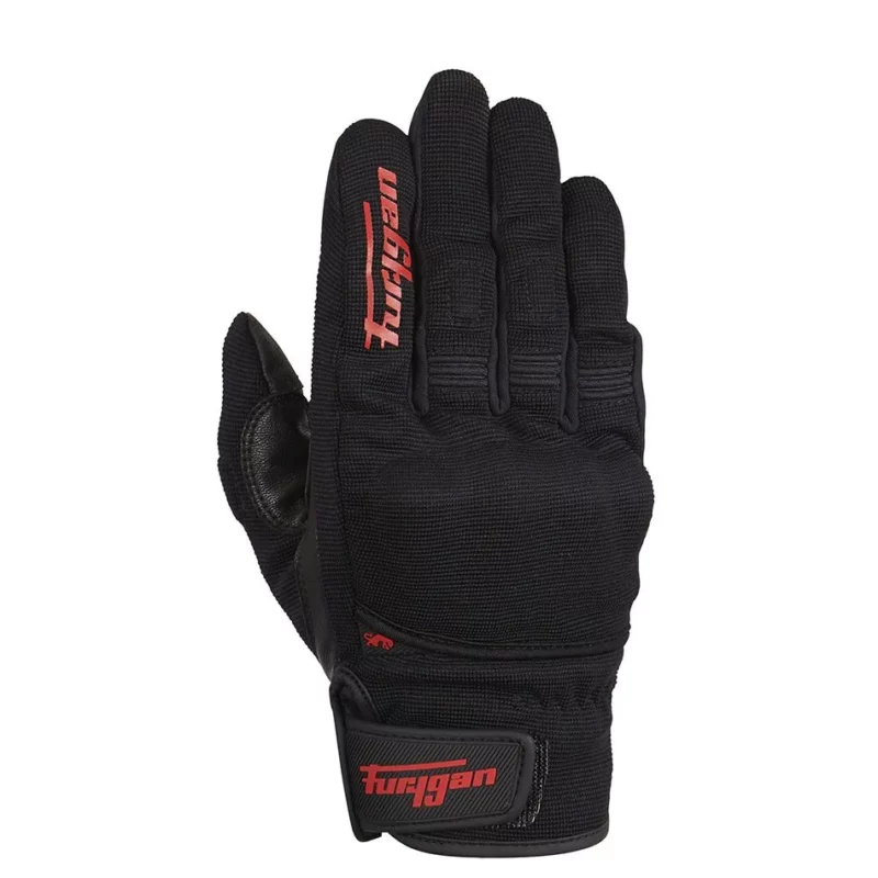 furygan jet d3o riding gloves redbk 1