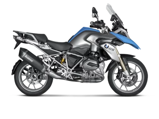 Akrapovic Black Titanium Slip On Exhaust For BMW R 1200 GS GSA (S B12SO10 HAABL) 2