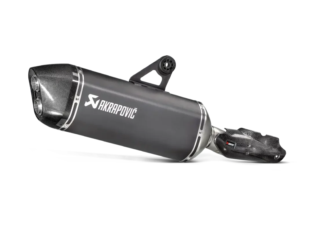 Akrapovic Black Titanium Slip On Exhaust For BMW R 1200 GS GSA (S B12SO16 HAABL) 1