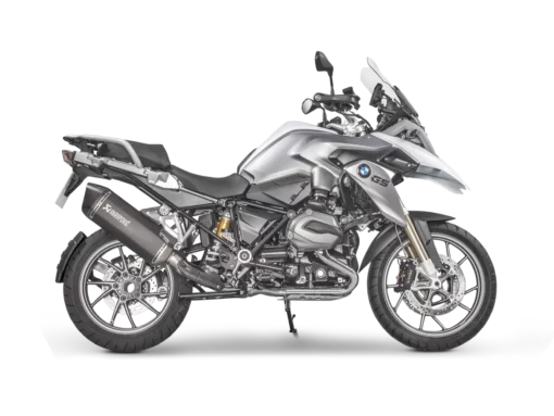 Akrapovic Black Titanium Slip On Exhaust For BMW R 1200 GS GSA (S B12SO16 HAABL) 2