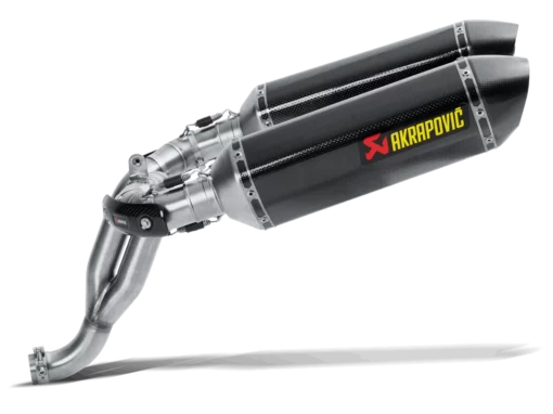 Akrapovic Carbon Slip On Line Triumph Speed Triple 1050 (2011 15) (S T10SO1 HRC)