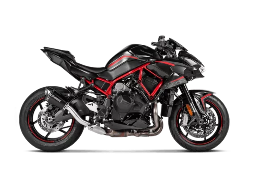 Akrapovic Titanium Slip On Line For Kawasaki Z H2 (2020) (S K10SO26 ASZSSBL) 2