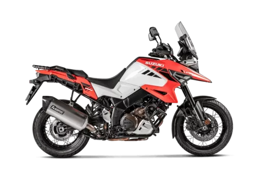Akrapovic Titanium Slip On Line For Suzuki V Strom 1000 (2014 19) (1)