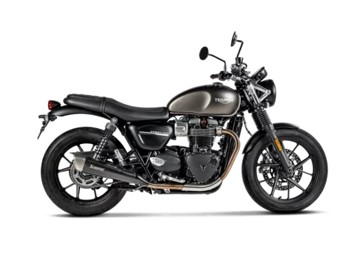 Akrapovic Titanium Slip On Line Triumph Street Twin (2016 20) (S T9SO2 HCQTBL) (1)