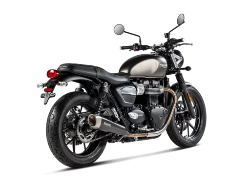 Akrapovic Titanium Slip On Line Triumph Street Twin (2016 20) (S T9SO2 HCQTBL) 2