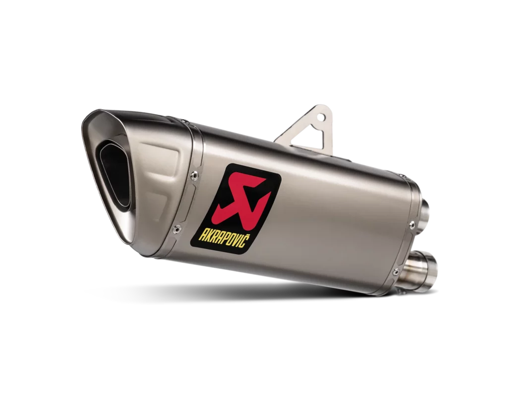 Akravopic Titanium Slip On Line For Triumph Speed Triple 1200 RS RR (S T12SO5 HAPXLT) 1