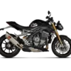 Akravopic Titanium Slip On Line For Triumph Speed Triple 1200 RS RR (S T12SO5 HAPXLT) 2
